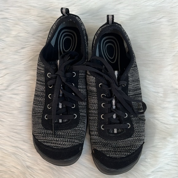 KEEN Women's Hush Knit Sneakers Lace Black Gray Shoes Women Size 8 - Picture 5 of 11